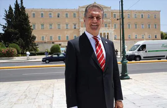 Türkiye Değişim Partisi (TDP) Genel Başkanı Mustafa Sarıgül, Yunanistan Parlamentosunun