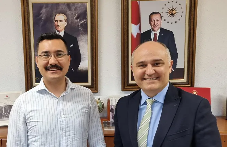 Özel bir ziyaret kapsamında Almanya’ya gelen ve özellikle Kuzey Ren