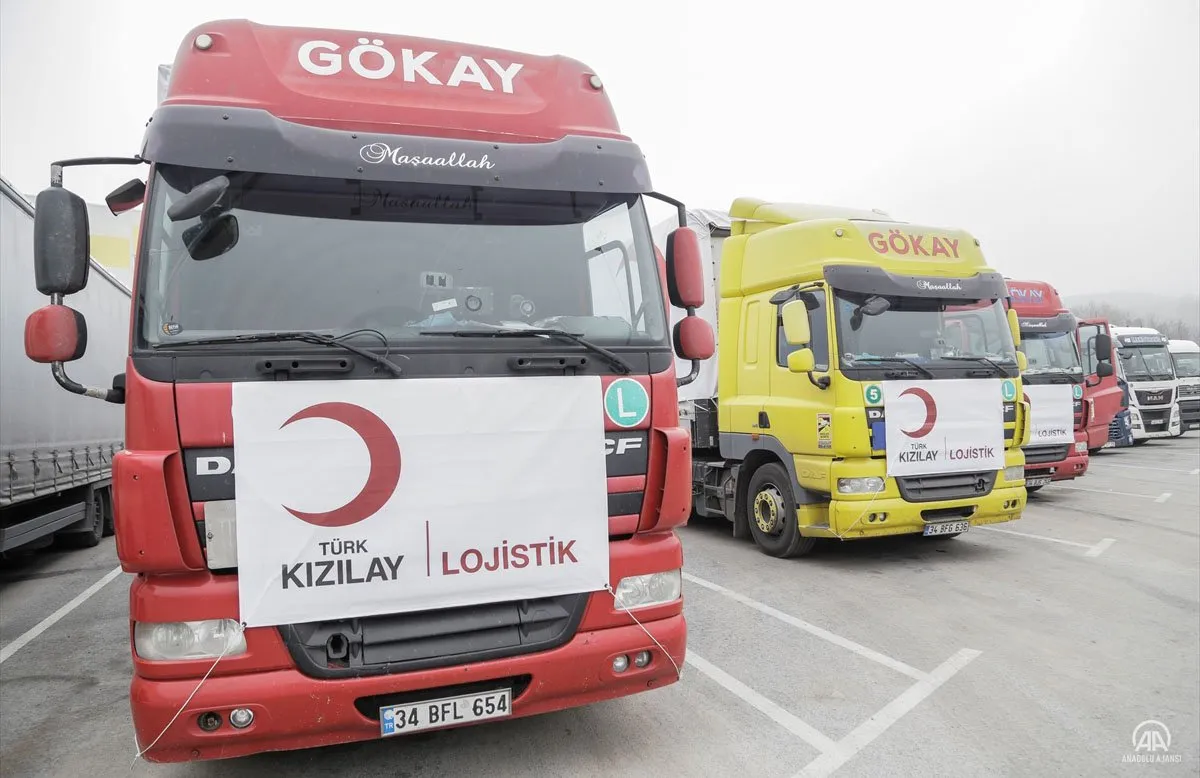Türk Kızılay'ın, Bosna Hersek'in başkenti Saraybosna'da geçen hafta etkili olan