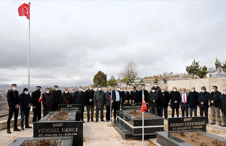 Kahramanmaraş'ta 12 yıl önce helikopterin düşmesi sonucu yaşamını yitiren Büyük