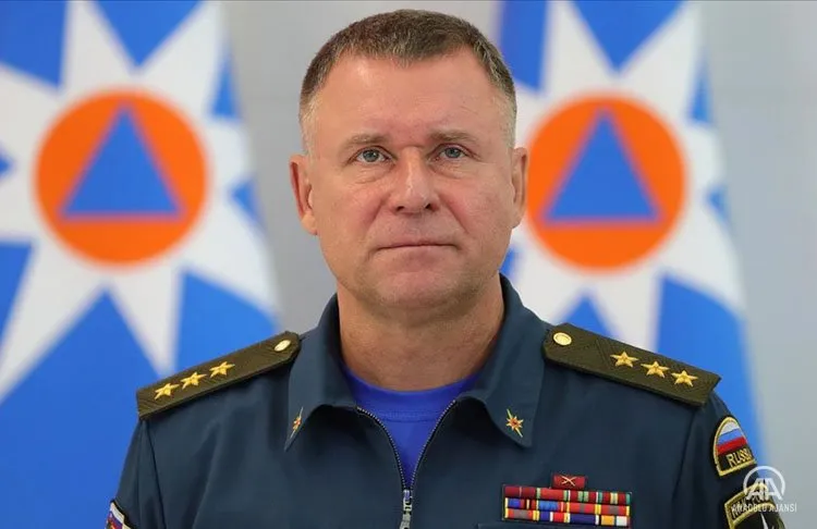 Rusya Acil Durumlar Bakanı Yevgeniy Ziniçev’in bir tatbikat esnasında hayatını