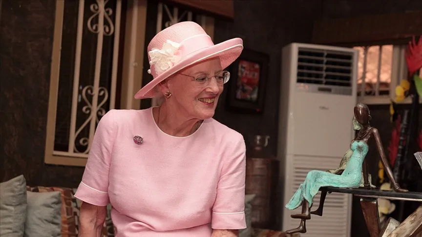 Danimarka Kraliçesi 2. Margrethe, İngiltere kraliçesi 2.Elizabeth'in ölümünün ardından Avrupa'da