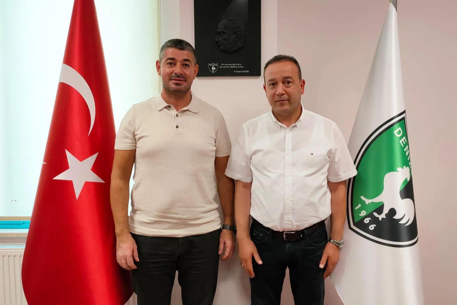 Avrupa Denizliler Derneği Başkanı ve iş insanı Ali inceören, Denizlispor’un