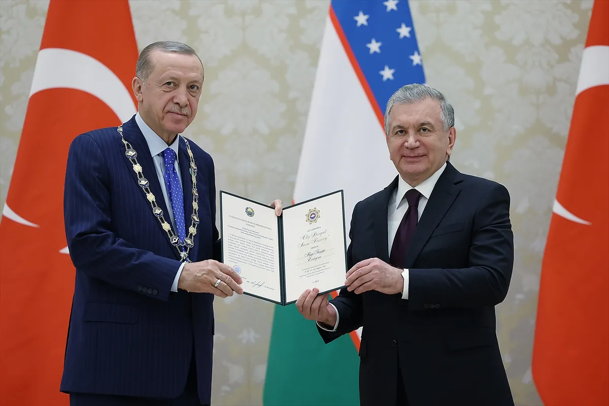 Özbekistan Cumhurbaşkanı Şevket Mirziyoyev: