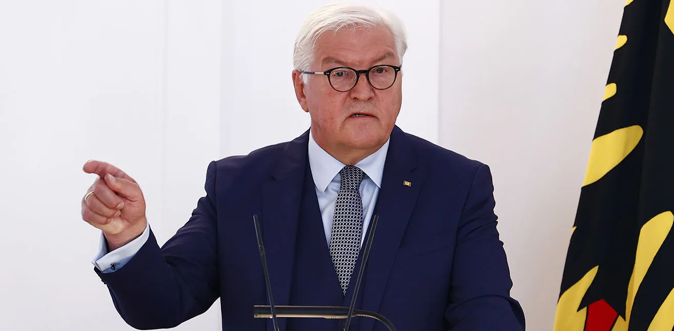 Almanya Cumhurbaşkanı Frank-Walter Steinmeier, Rusya-Ukrayna Savaşı'nın başlangıcından bu yana ilk