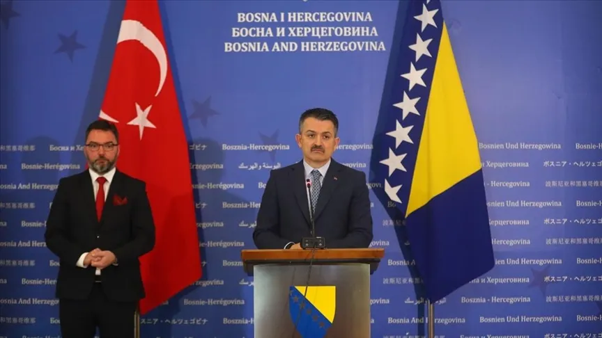 Tarım ve Orman Bakanı Bekir Pakdemirli, Türkiye ile Bosna Hersek