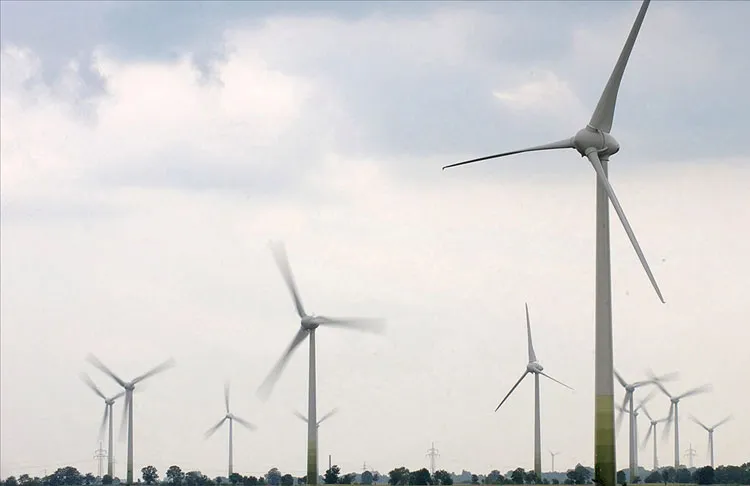 Avrupa ülkelerinin 2025'e kadar 105 gigavat rüzgar enerjisi kapasitesini elektrik