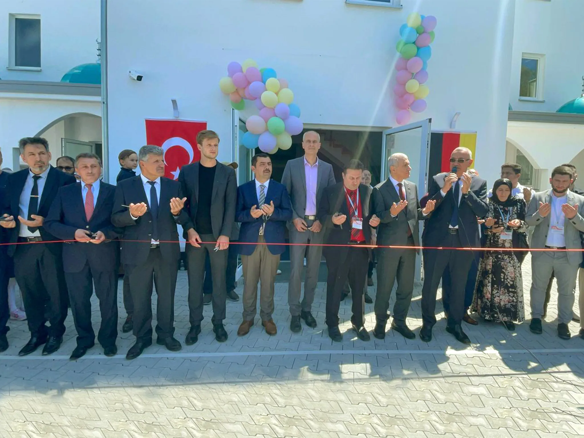 Almanya’nın Baden-Württemberg eyaletine bağlı Messkirch beldesinde inşa edilen Diyanet İşleri