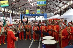 Avustralya'nın Melbourne kentindeki Queen Victoria Market'te bu sene 15'incisi düzenlenen