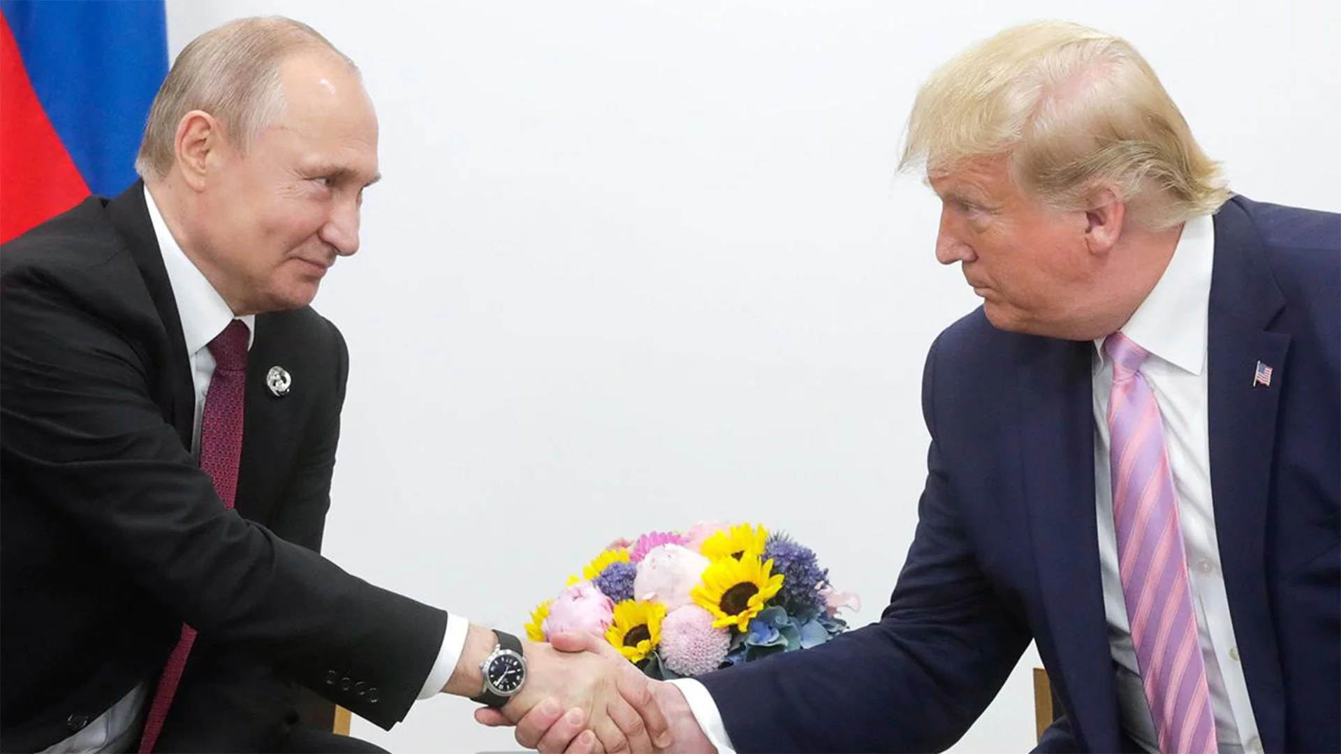 ABD Başkanı Donald Trump, Rusya Devlet Başkanı Vladimir Putin ile