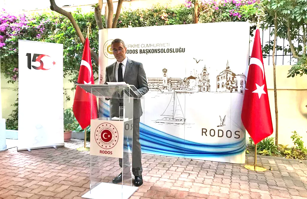 Türkiye'nin Atina Büyükelçiliği ile Selanik, Gümülcine ve Rodos Başkonsolosluklarında 15