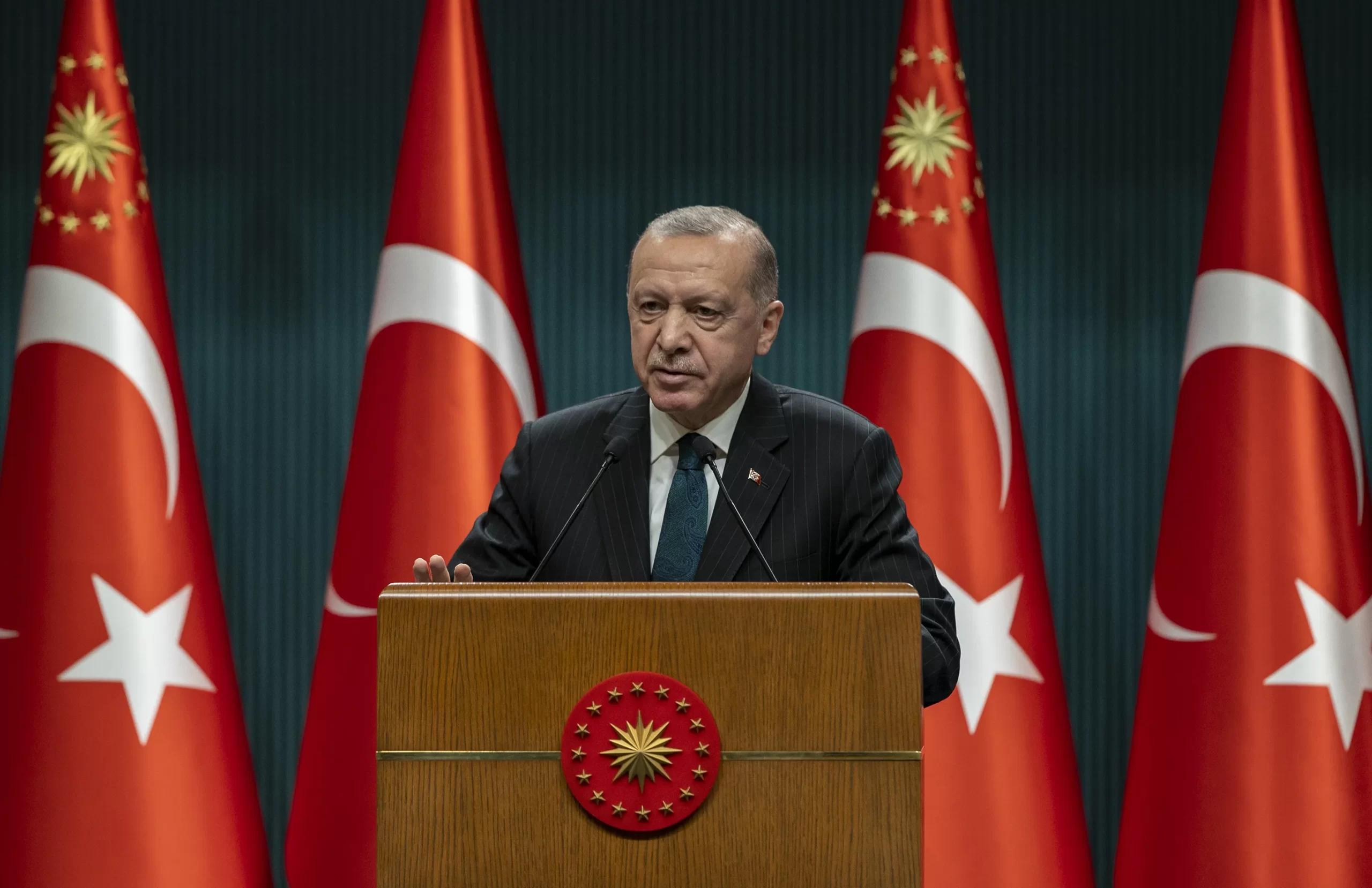 Türkiye Cumhurbaşkanı Recep Tayyip Erdoğan, "(Yunanistan ile) Şimdi biz, bu