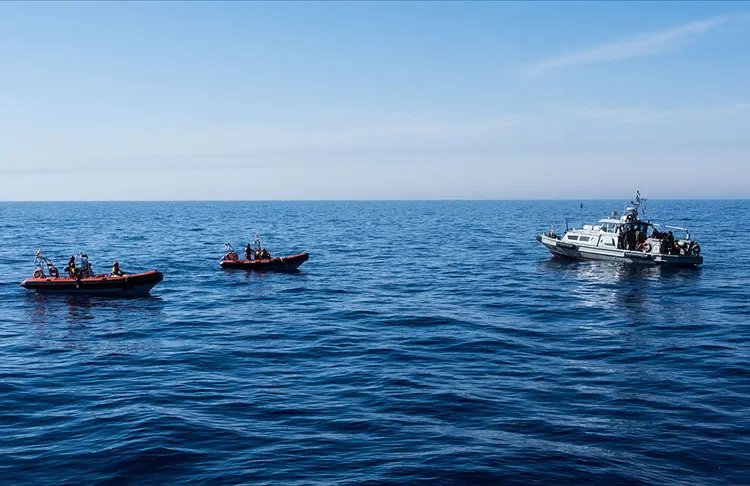 Avrupa Parlamentosu (AP) milletvekilleri, Ege Denizi'nde Yunanistan'ın göçmenleri denizde geri