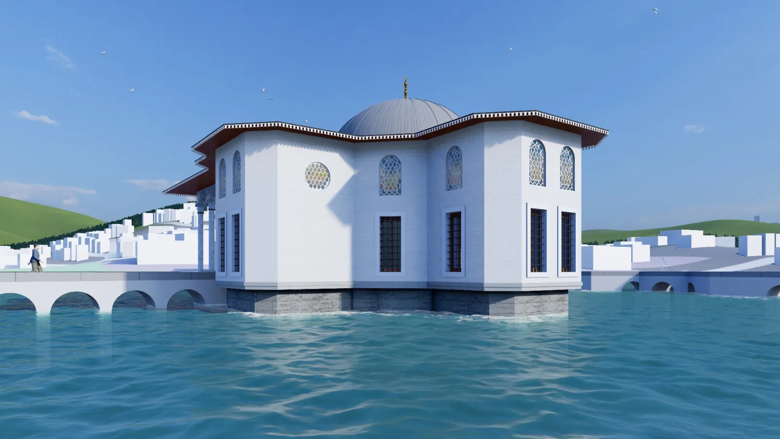Evliya Çelebi'nin Seyahatname'sinde bahsettiği, yabancı ressamların resmettiği, tarihi kaynaklara göre