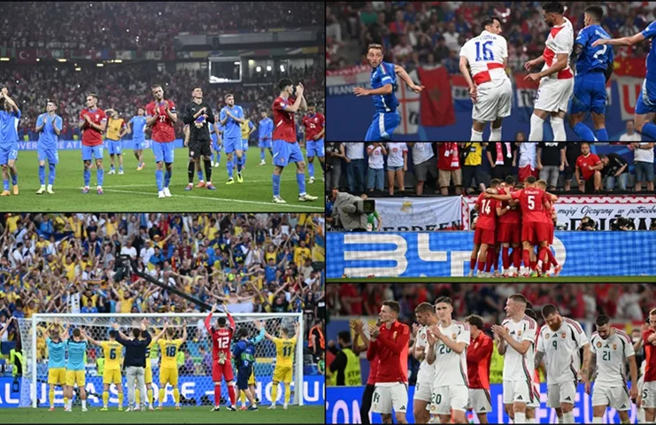 2024 Avrupa Futbol Şampiyonası'nda (EURO 2024) tamamlanan grup aşamasının ardından