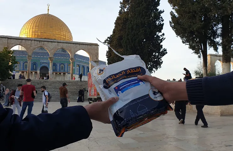 Türkiye Diyanet Vakfı, baskı ve zulüm altındaki Filistin halkına Türk