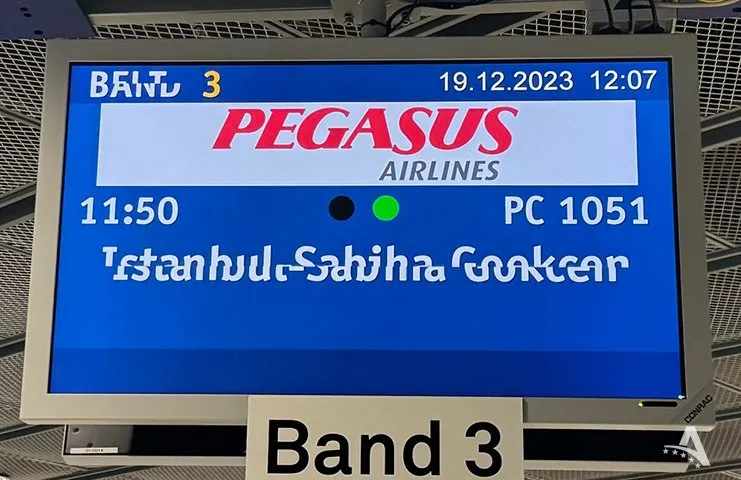   İstanbul Sabiha Gökçen Havalimanı'ndan Dortmund'a gelen ilk Pegasus uçağı