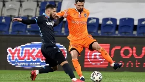 Süper Lig'in 26. haftasında Medipol Başakşehir'e konuk olan Trabzonspor, rakibini