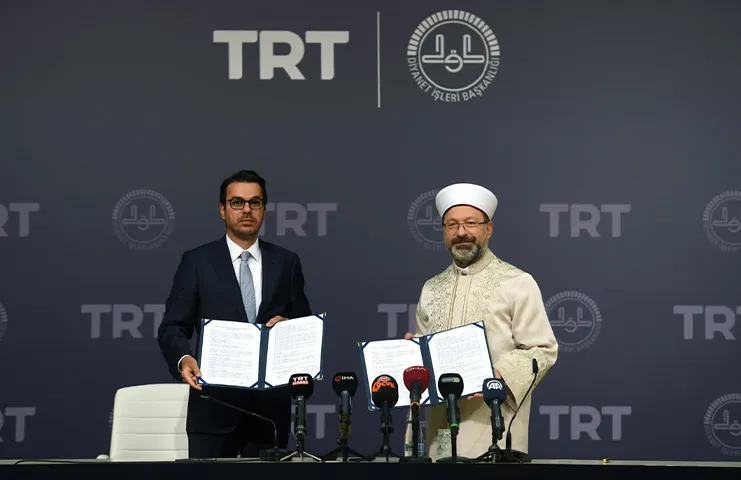 Türkiye Radyo Televizyon Kurumu (TRT) ve Diyanet İşleri Başkanlığı arasında