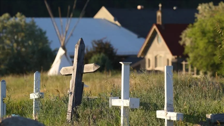Kanada'nın Vancouver Adası'ndaki eski Alberni Indian Residential Yatılı Kilise Okulunun