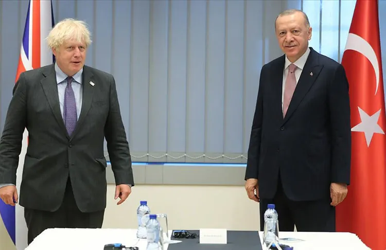 İngiltere Başbakanlık Ofisinden yapılan açıklamaya göre, Cumhurbaşkanı Erdoğan ile Başbakan