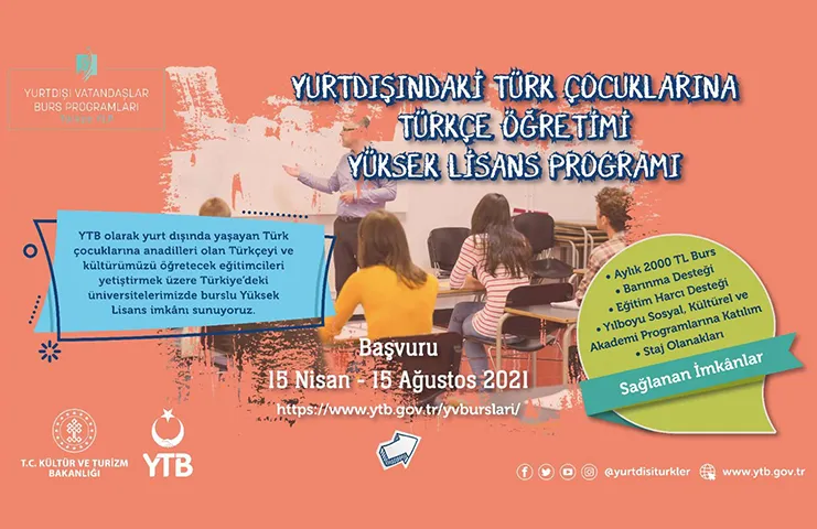  YTB’nin, yurt dışında yaşayan yeni nesillere Türkçe öğretecek eğitmenlerin