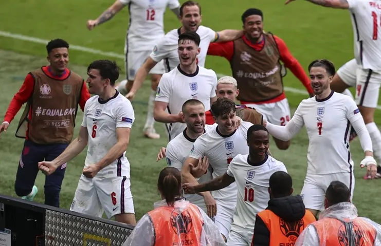 16. Avrupa Futbol Şampiyonası (EURO 2020) son 16 turunda İngiltere,