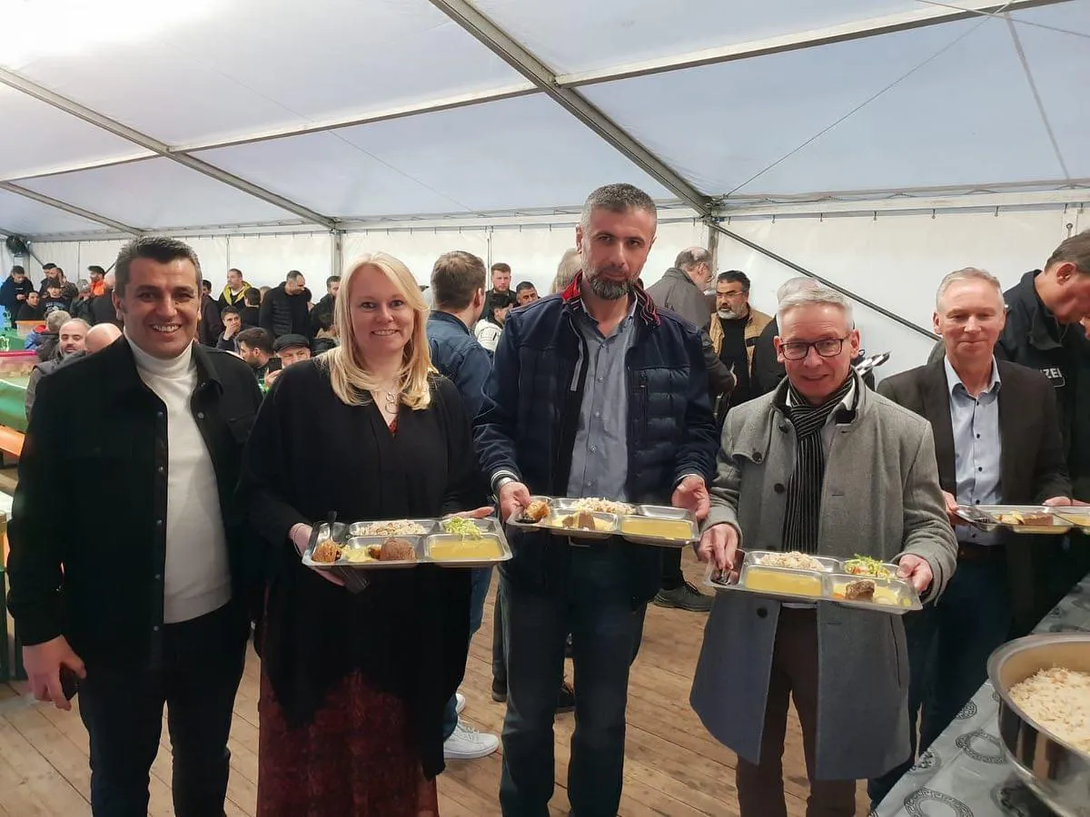 Melle DİTİB Mimar Sinan Camii bu yıl da Melle Belediyesi’nin