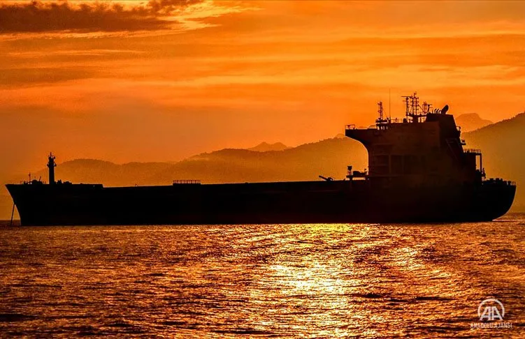 İspanya'nın güneydoğusundaki Cartagena Limanı'nın 50 mil kadar açıklarında bulunan yük