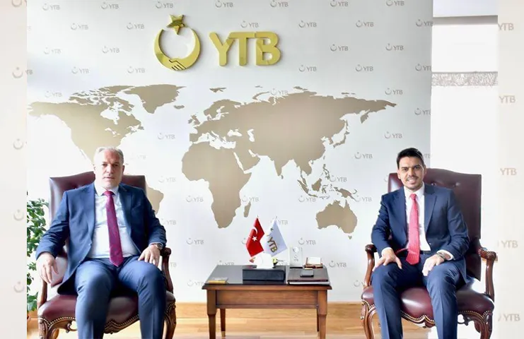 Yurtdışı Türkler ve Akraba Topluluklar (YTB) Başkanı Abdullah Eren’i Kosova