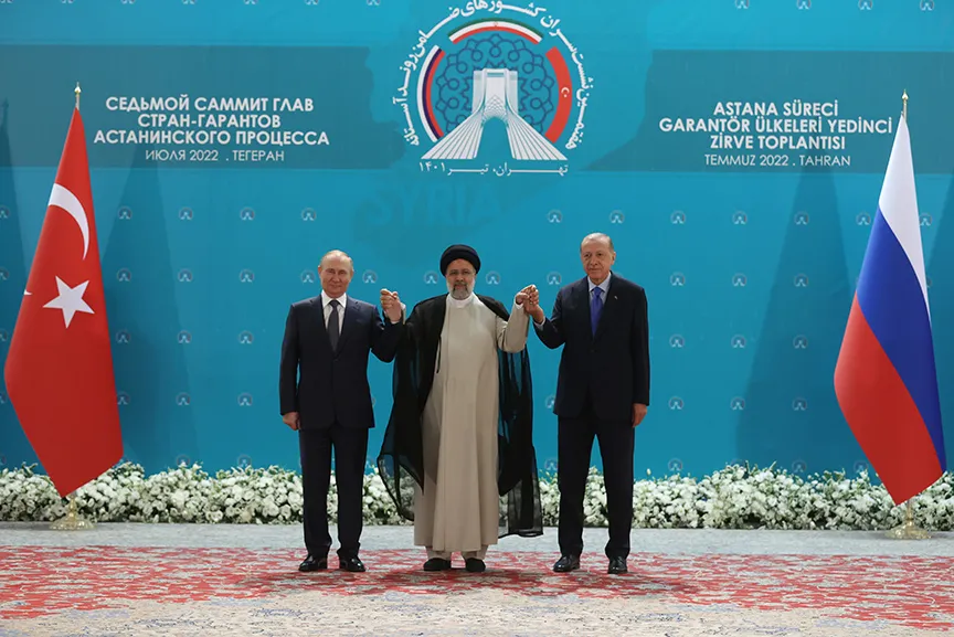 "Astana Formatında Yedinci Üçlü Zirve Toplantısı" kapsamında, Cumhurbaşkanı Recep Tayyip