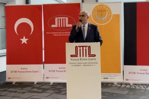 Almanya’nın Krefeld kentindeki Diyanet İşleri Türk İslam Birliği’ne (DİTİB) bağlı