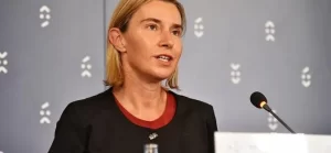 AB Dış Politika ve Güvenlik Politikası Yüksek Temsilcisi Mogherini, "Avrupa