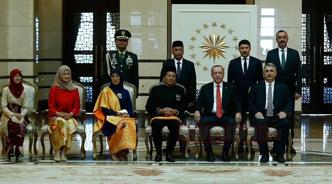Türkiye Cumhurbaşkanı Recep Tayyip Erdoğan, Endonezya'nın Ankara Büyükelçisi Lalu Muhammed