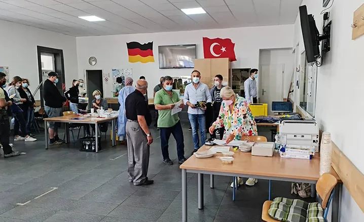 Almanya genelinde Diyanet İşleri Türk İslam Birliği’ne (DİTİB) bağlı cami