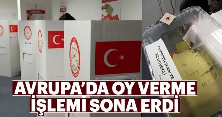 Avrupa’da 7 Haziran'da başlayan ve 13 gün devam eden Cumhurbaşkanı