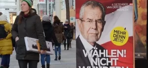 Avusturya'da Yeşillerin desteklediği bağımsız aday Alexander Van der Bellen, 6