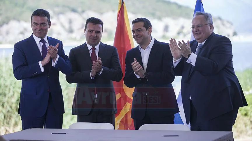 SARAYBOSNA Makedonya Başbakanı Zoran Zaev, Makedonya ile Yunanistan arasındaki isim