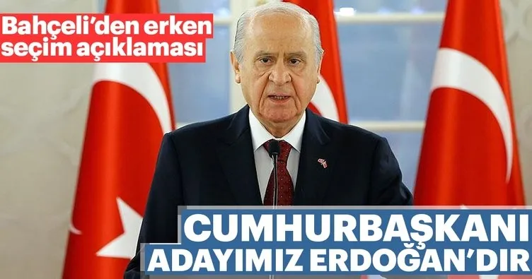 MHP Genel Başkanı Bahçeli:Sayın Cumhurbaşkanıyla yaptığım müspet ve mümbit görüşmeyle