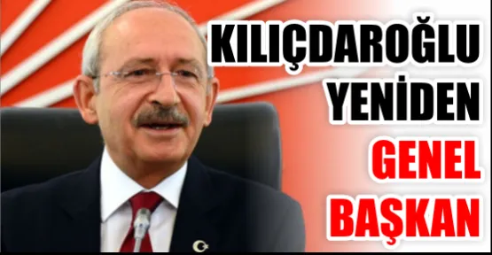 Kemal Kılıçdaroğlu CHP’nin 18. Olağanüstü Genel Kurulu’nda 740 oy alarak