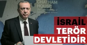 T.C. Cumhurbaşkanı Recep Tayyip Erdoğan, İsrail'in Filistin saldırısı ile ilgili