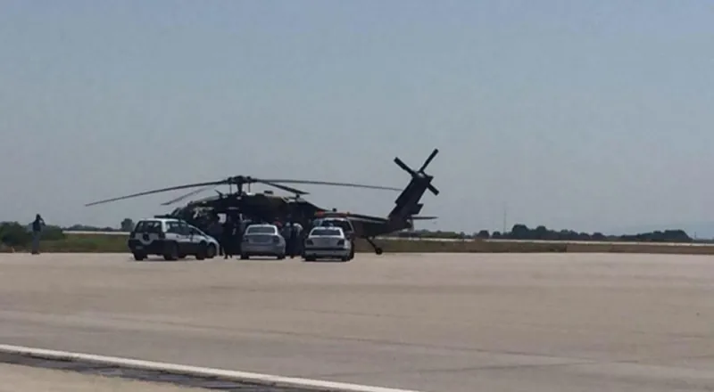 Darbe girişiminde bulunan 8 asker Sikorsky S-70 tipi helikopterle Yunanistan’a