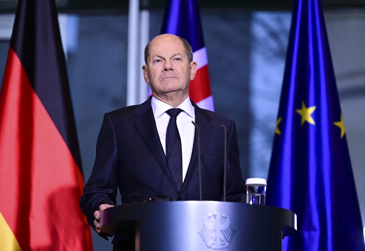 Almanya Başbakanı Olaf Scholz, Rusya Devlet Başkanı Vladimir Putin’in görüşmelerde