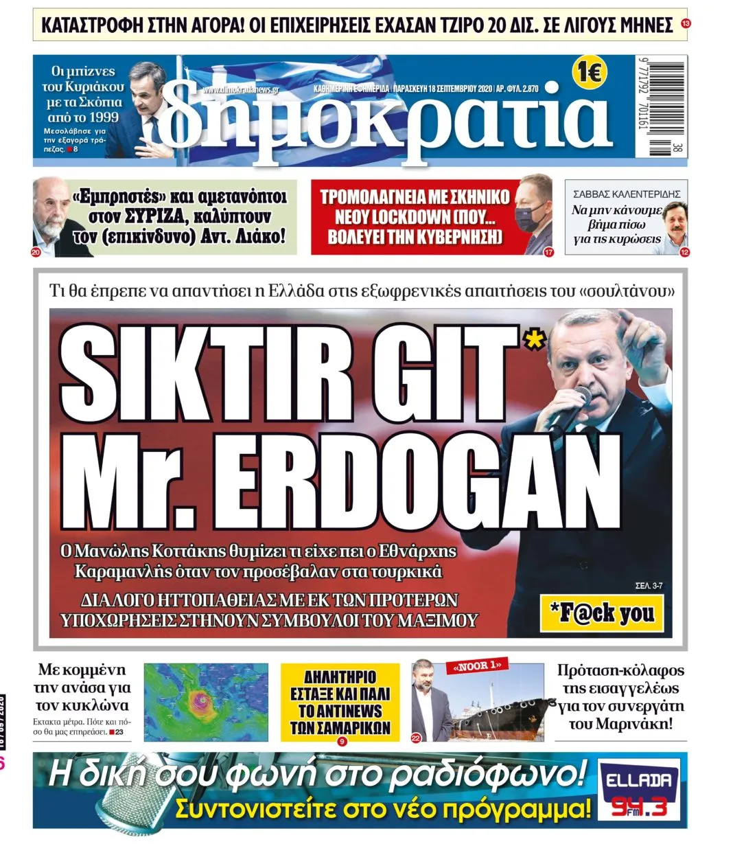 Bu denli yapılan çirkin saldırı ve ağır hakaretten dolayı esefle