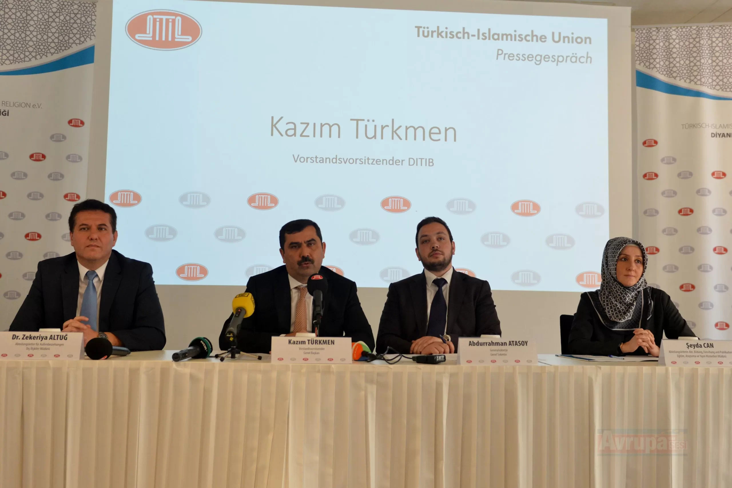   Diyanet İşleri Türk İslam Birliği (DİTİB) Genel Başkanı Kazım