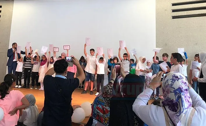 Köln DİTİB Merkez Camii’nde 2018-2019 eğitim yılının sona ermesi ve