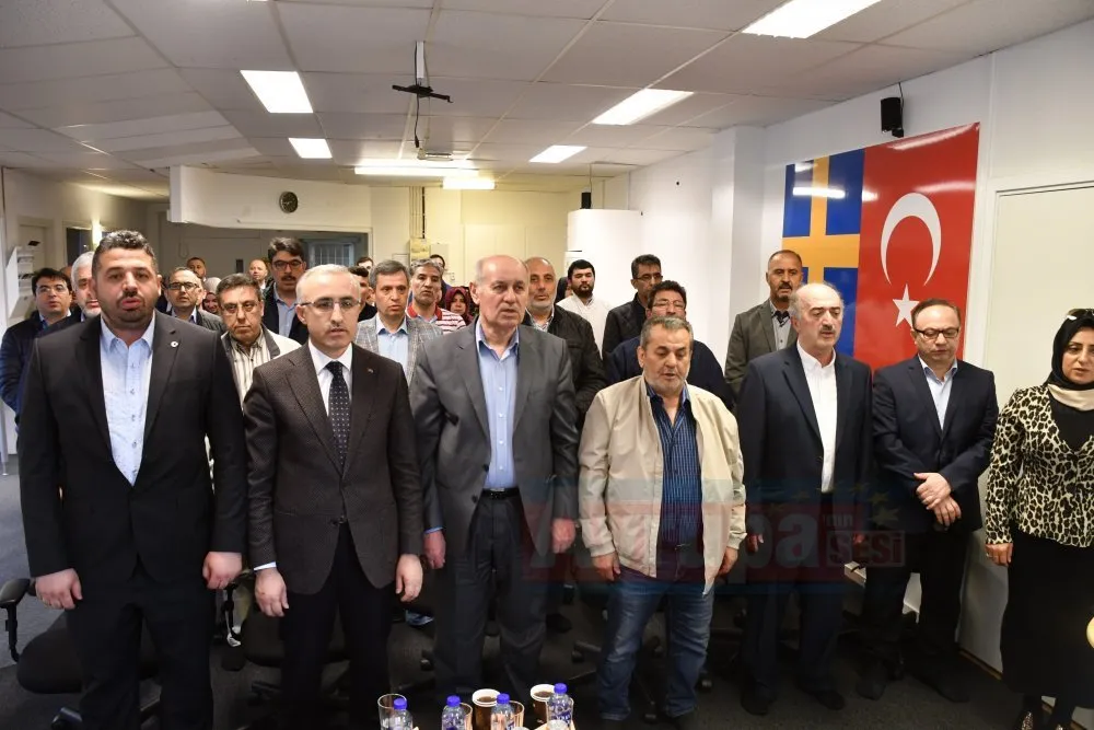   İsveç'in başkenti Stockholm'de Uluslararası Demokratlar Birliği (UID) İsveç teşkilatı