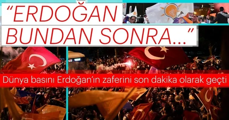 Tarihi 24 Haziran seçimleri sona erdi. Cumhurbaşkanı Erdoğan seçimin galibi