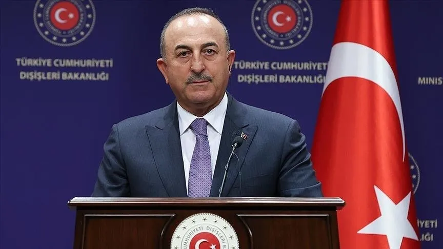 Dışişleri Bakanı Mevlüt Çavuşoğlu, yeni seçilen İskeçe Müftüsü Mustafa Trampa'yı