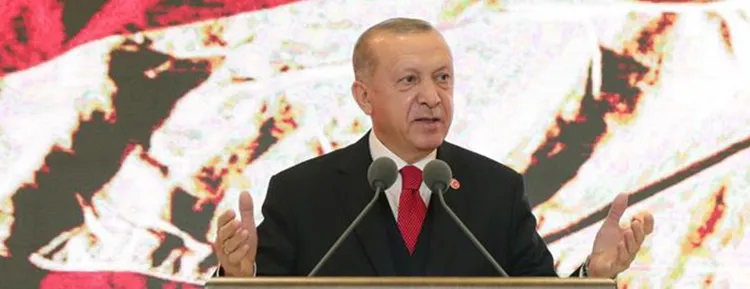 Cumhurbaşkanı Recep Tayyip Erdoğan, Millet Kütüphanesi'ndeki Cumhuriyet'in 97. Yılında Milli